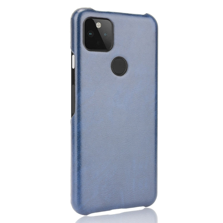 For Google Pixel 5a 5G Shockproof Litchi Texture PC + PU Case