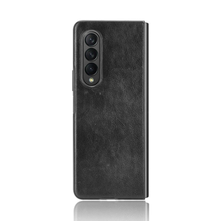 For Samsung Galaxy Z Fold3 5G Shockproof Litchi Texture PC + PU Case