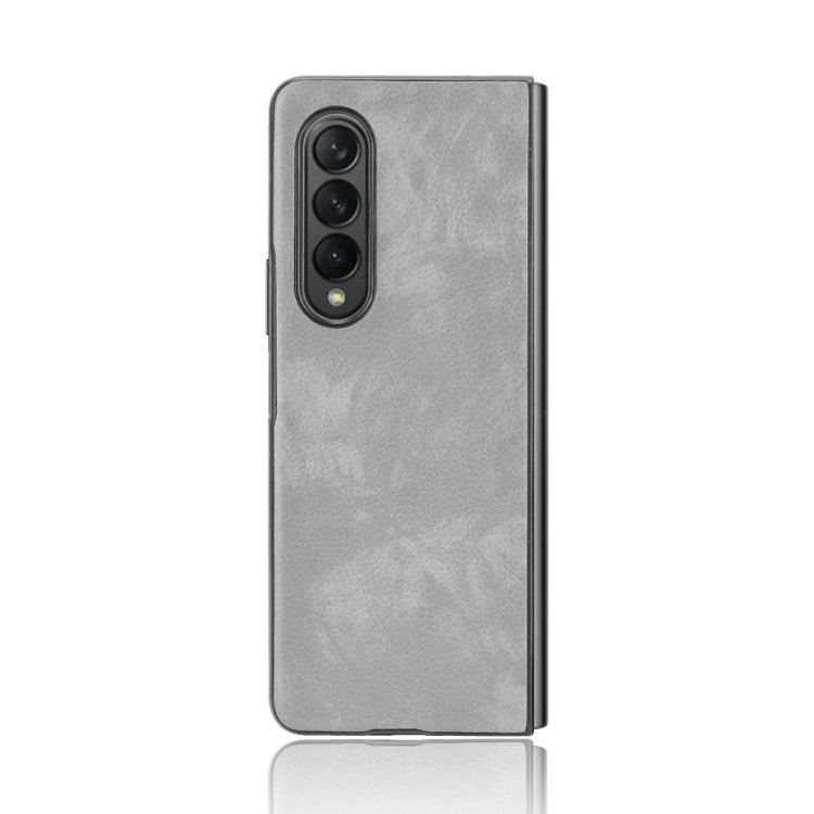 For Samsung Galaxy Z Fold3 5G Shockproof Litchi Texture PC + PU Case