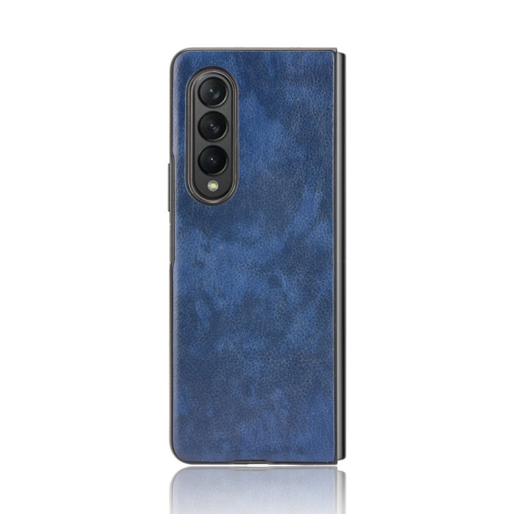 For Samsung Galaxy Z Fold3 5G Shockproof Litchi Texture PC + PU Case