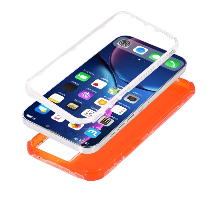 For iPhone 12 / 12 Pro Dream Transparency TPU + PC Shockproof Back Case