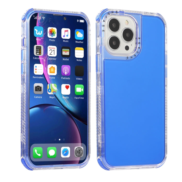 For iPhone 12 Pro Max Dream Transparency TPU + PC Shockproof Back Case