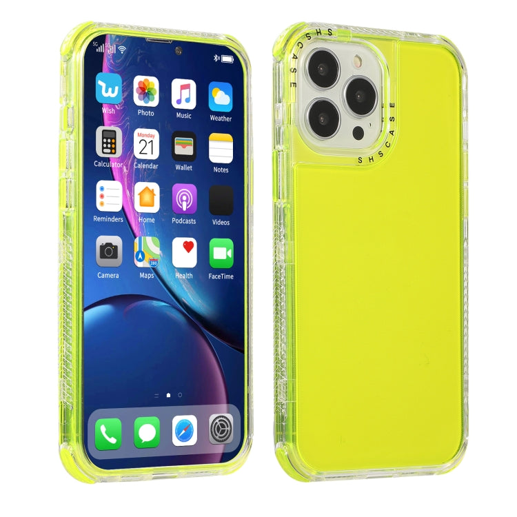 For iPhone 12 Pro Max Dream Transparency TPU + PC Shockproof Back Case