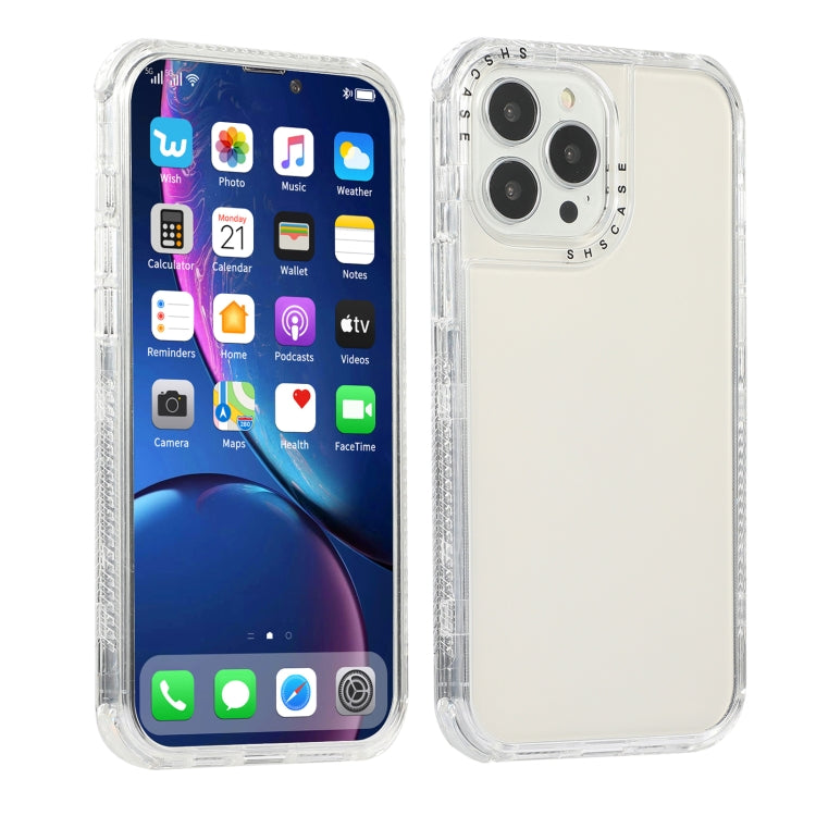 For iPhone 11 Dream Transparency TPU + PC Shockproof Back Case