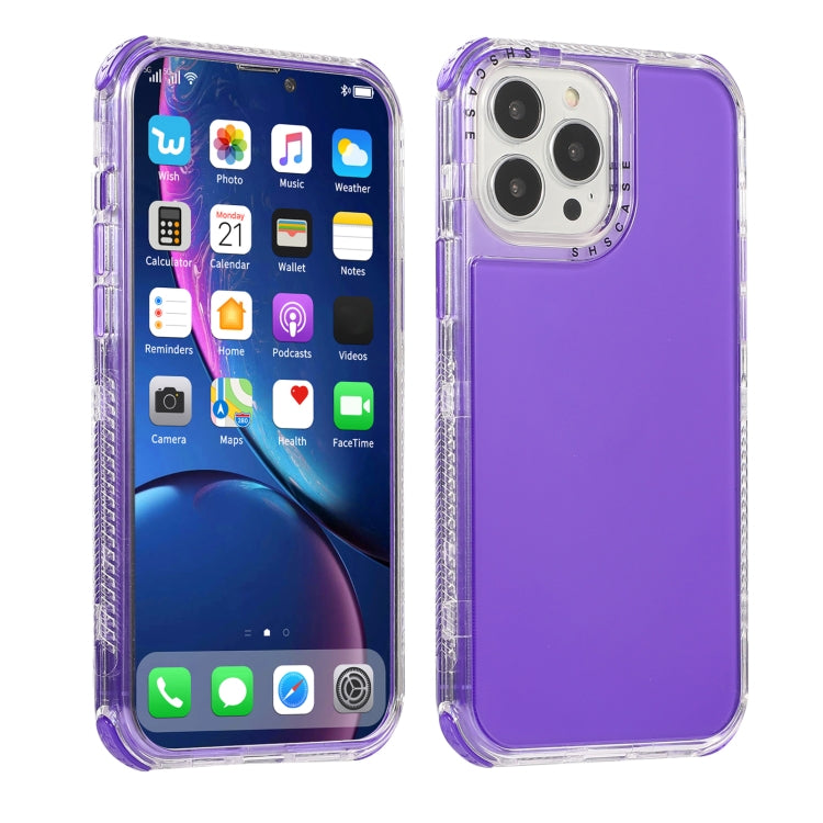 For iPhone 11 Pro Dream Transparency TPU + PC Shockproof Back Case