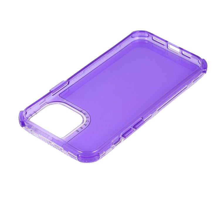 For iPhone 11 Pro Max Dream Transparency TPU + PC Shockproof Back Case
