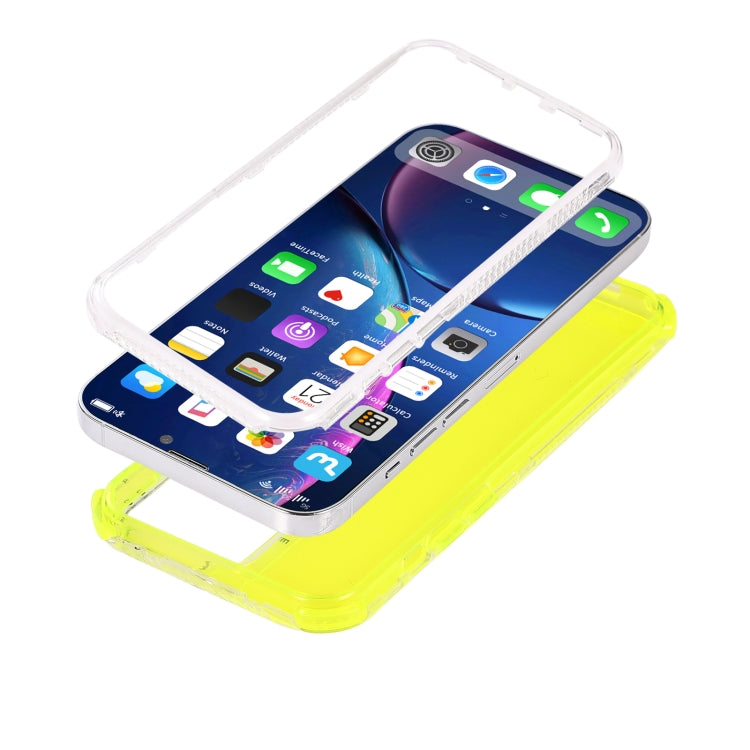 For iPhone 11 Pro Max Dream Transparency TPU + PC Shockproof Back Case