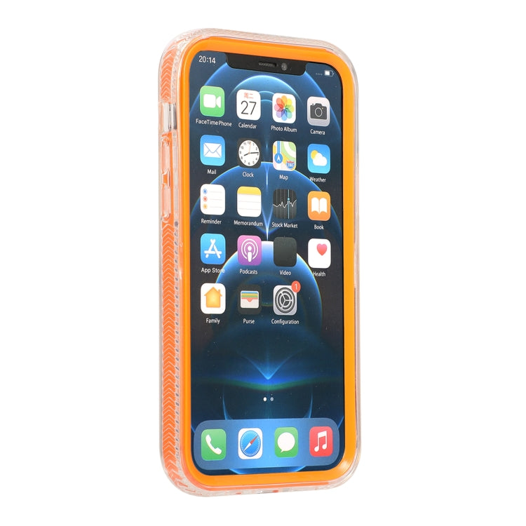 For iPhone 12 Sliding Camera Cover Design Shockproof TPU Frame + Clear PC Case