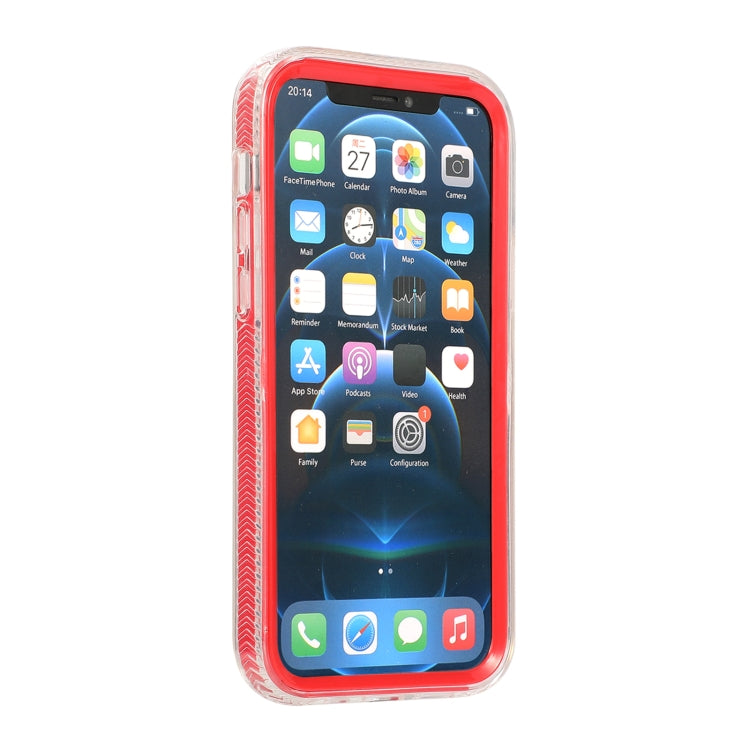 For iPhone 12 Pro Sliding Camera Cover Design Shockproof TPU Frame + Clear PC Case