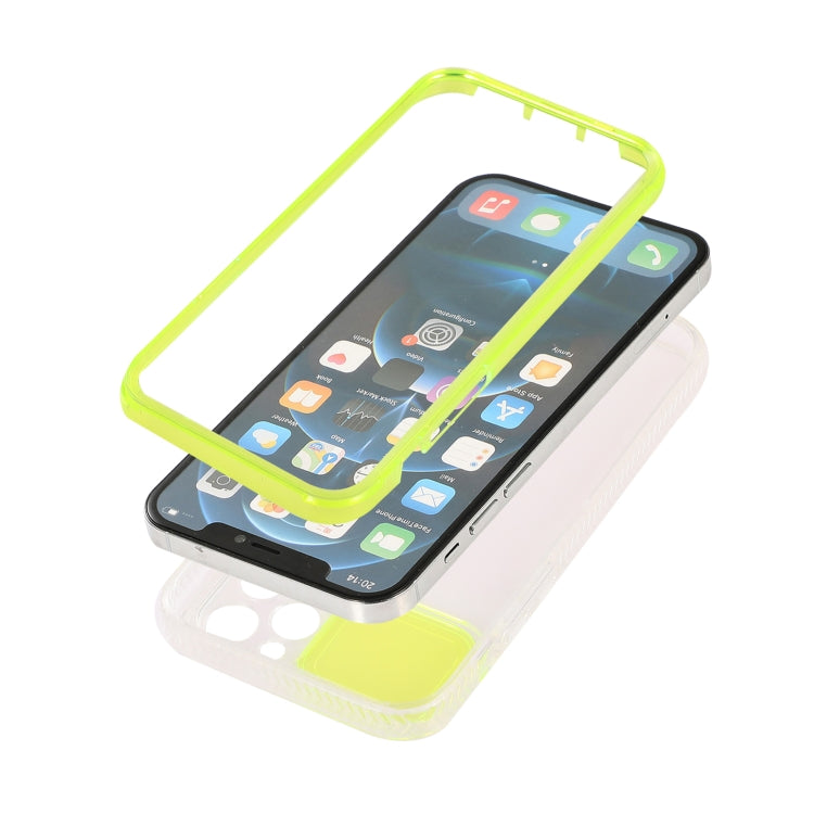 For iPhone 12 Pro Sliding Camera Cover Design Shockproof TPU Frame + Clear PC Case