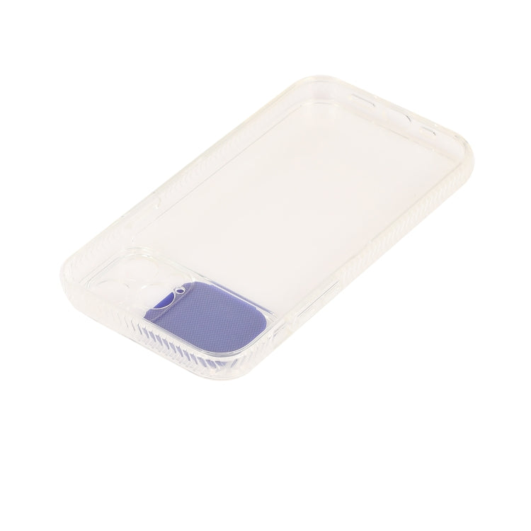 For iPhone 12 Pro Max Sliding Camera Cover Design Shockproof TPU Frame + Clear PC Case