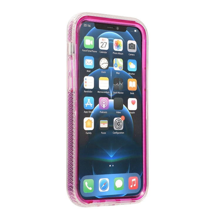 For iPhone 12 Pro Max Sliding Camera Cover Design Shockproof TPU Frame + Clear PC Case