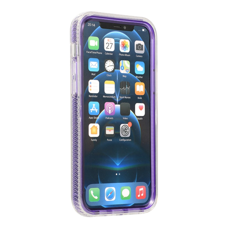 For iPhone 11 Sliding Camera Cover Design Shockproof TPU Frame + Clear PC Case
