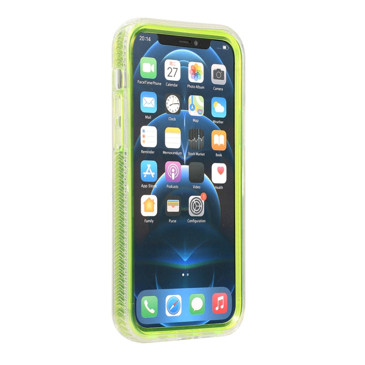 For iPhone 11 Pro Max Sliding Camera Cover Design Shockproof TPU Frame + Clear PC Case