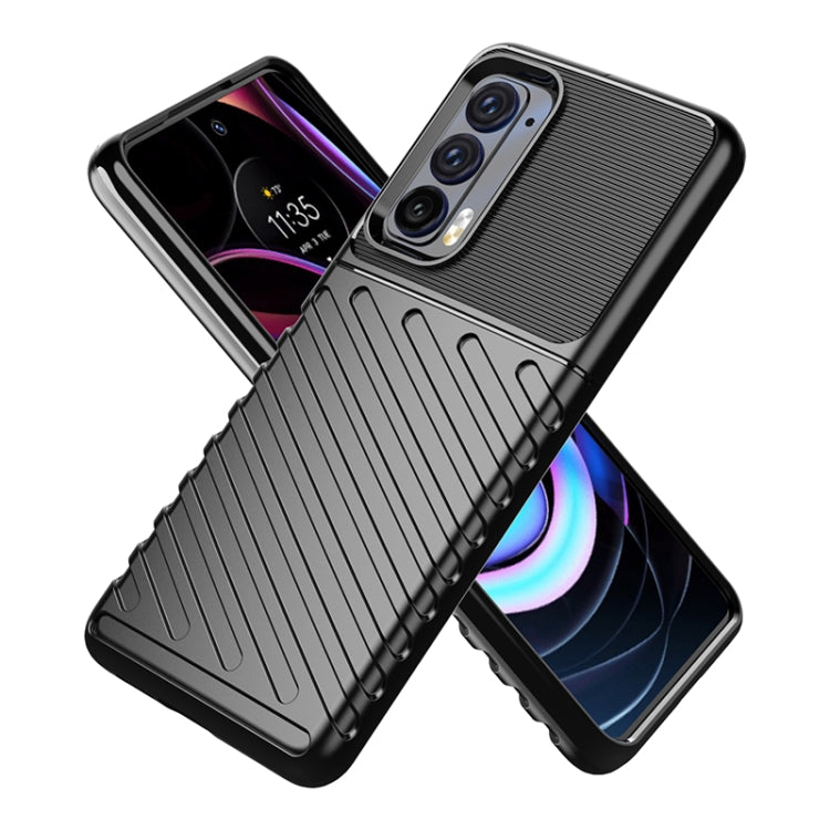 Thunderbolt Shockproof TPU Protective Soft Case For Motorola Moto Edge 2021