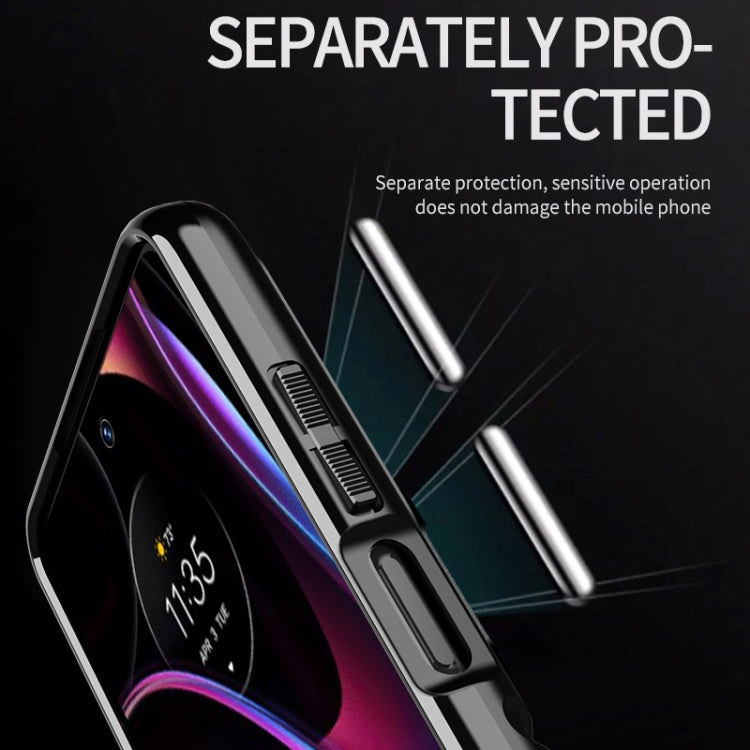 Thunderbolt Shockproof TPU Protective Soft Case For Motorola Moto Edge 2021