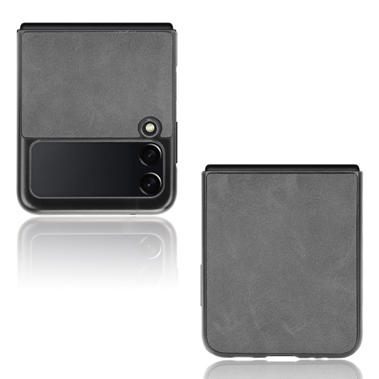 For Samsung Galaxy Z Flip3 5G Shockproof Sheep Skin PC + PU + TPU Case
