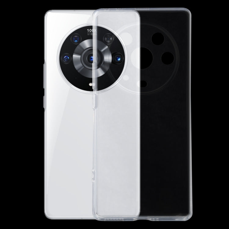 For Honor Magic3 Pro 0.75mm Ultra-thin Transparent TPU Soft Protective Case