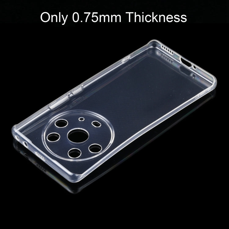 For Honor Magic3 Pro 0.75mm Ultra-thin Transparent TPU Soft Protective Case