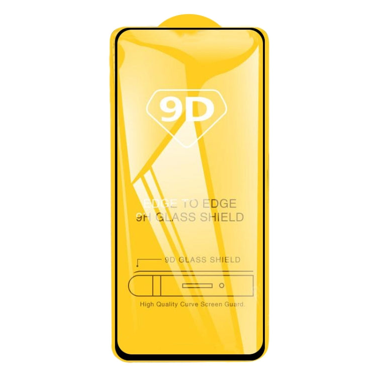 For Honor X20 25 PCS 9D Full Glue Full Screen Tempered Glass Film