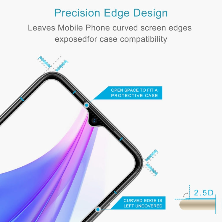 For Xiaomi Redmi Note 8T 0.26mm 9H 2.5D Tempered Glass Film