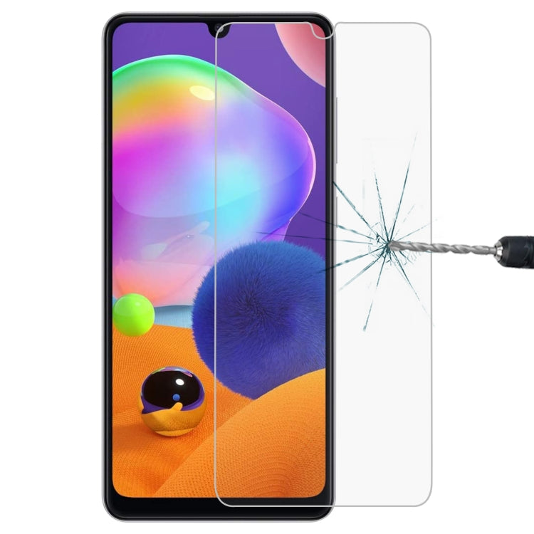 For Samsung Galaxy A31s 0.26mm 9H 2.5D Tempered Glass Film