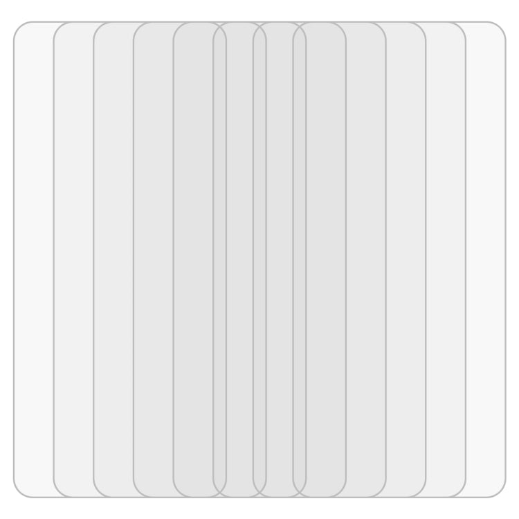 For Honor X20 10 PCS 0.26mm 9H 2.5D Tempered Glass Film