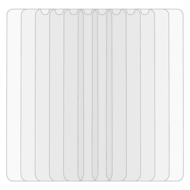 For Samsung Galaxy A31s 10 PCS 0.26mm 9H 2.5D Tempered Glass Film