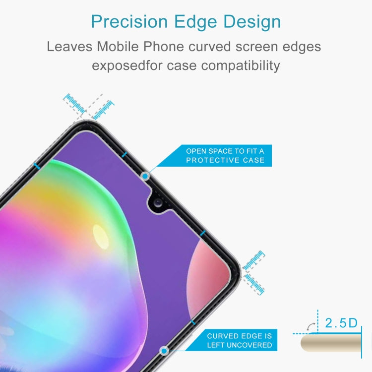 For Samsung Galaxy A31s 10 PCS 0.26mm 9H 2.5D Tempered Glass Film