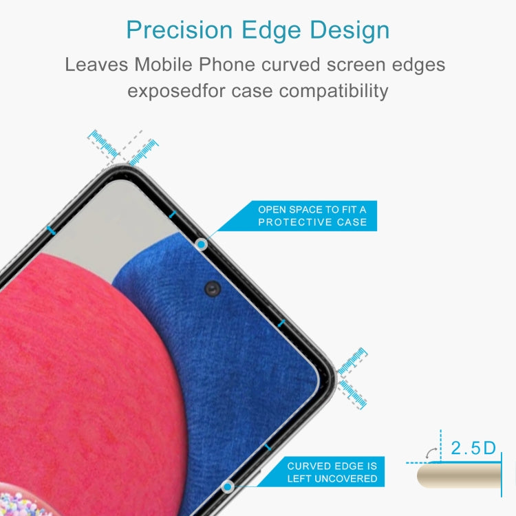 For Samsung Galaxy A52s 5G / A23s 10 PCS 0.26mm 9H 2.5D Tempered Glass Film