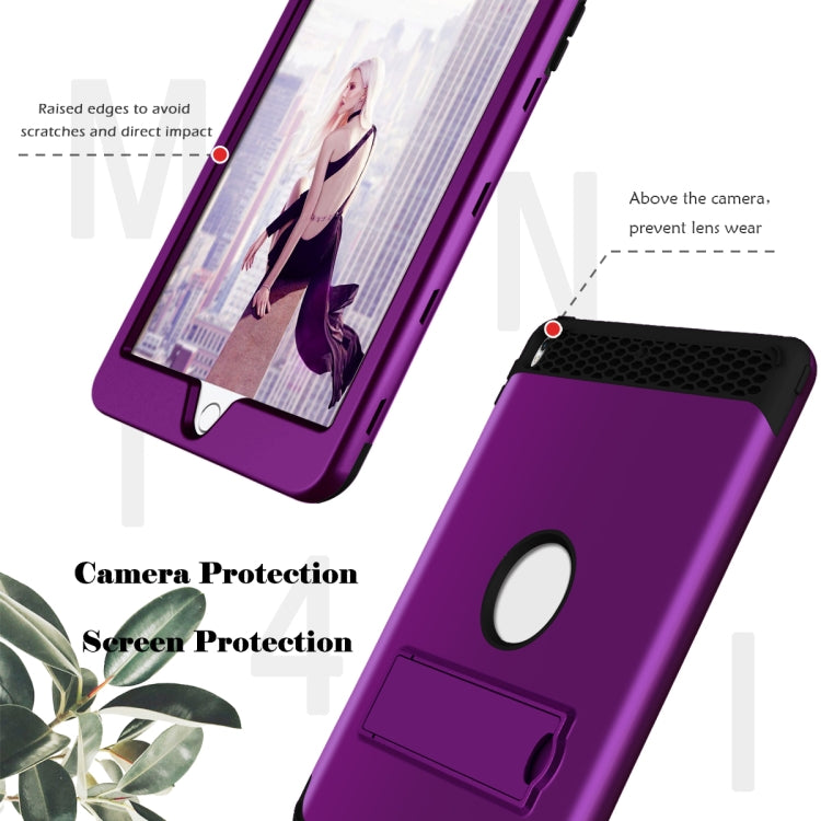3 in 1 Honeycomb Silicone + PC Shockproof Protective Case with Holder For iPad Pro 10.5 inch