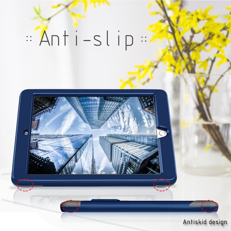 3 in 1 Honeycomb Silicone + PC Shockproof Protective Case with Holder For iPad 4 / 3 / 2