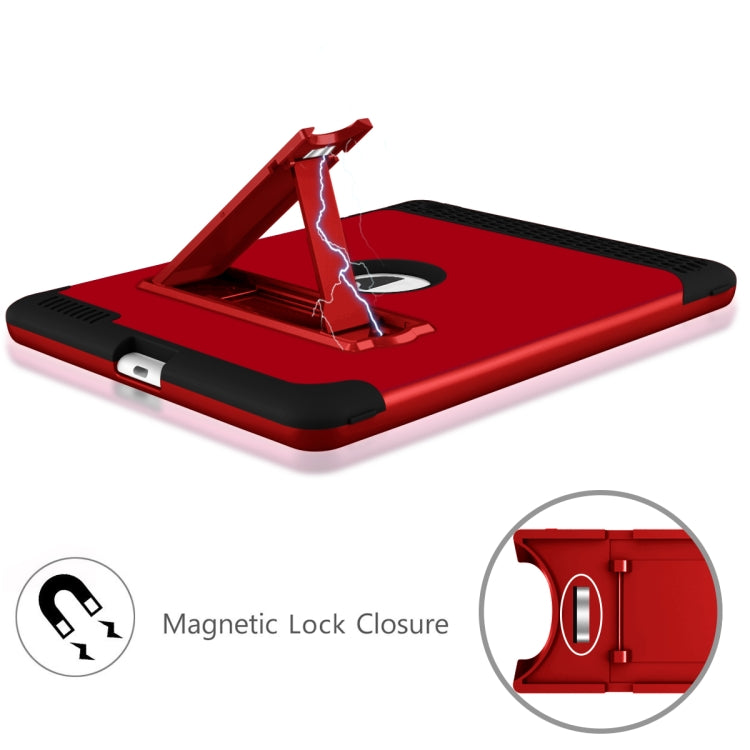 3 in 1 Honeycomb Silicone + PC Shockproof Protective Case with Holder For iPad 4 / 3 / 2