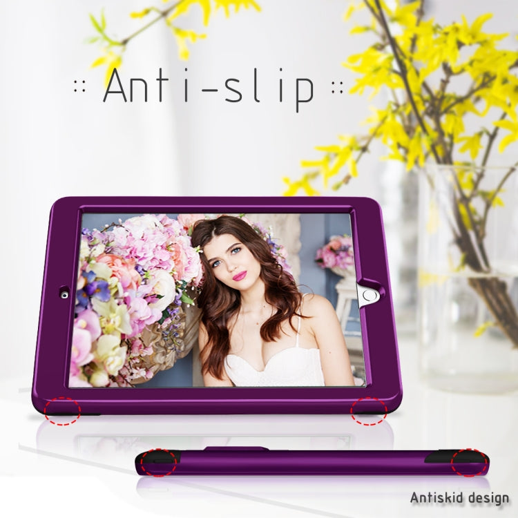 3 in 1 Honeycomb Silicone + PC Shockproof Protective Case with Holder For iPad 4 / 3 / 2
