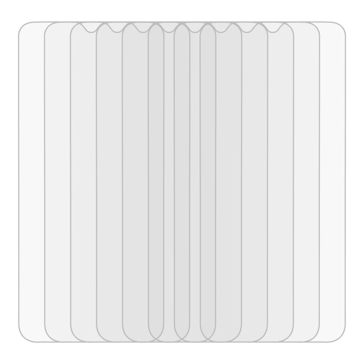 For Xiaomi Redmi Note 8T 50 PCS 0.26mm 9H 2.5D Tempered Glass Film