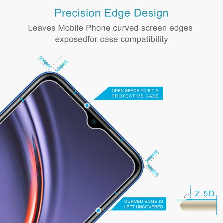 For Huawei Maimang 10 SE 50 PCS 0.26mm 9H 2.5D Tempered Glass Film