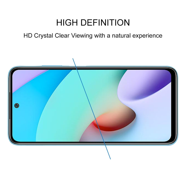 For Xiaomi Redmi 10 25 PCS Full Glue Full Cover Screen Protector Tempered Glass Film