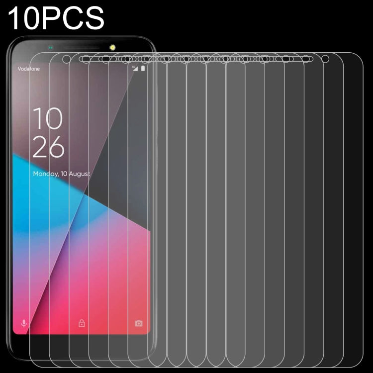 For Vodafone Smart N9 Lite 10 PCS 0.26mm 9H 2.5D Tempered Glass Film