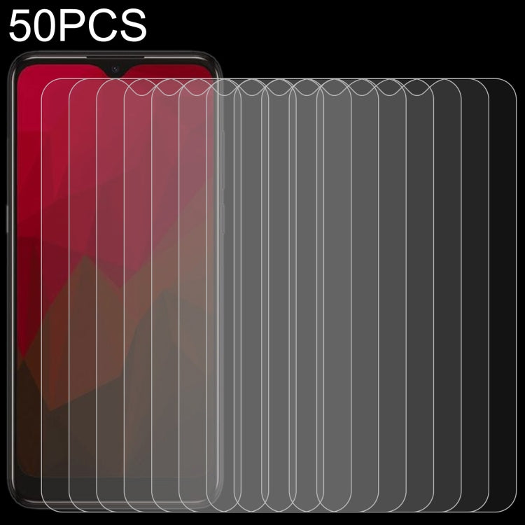 For Vodafone Smart V11 50 PCS 0.26mm 9H 2.5D Tempered Glass Film