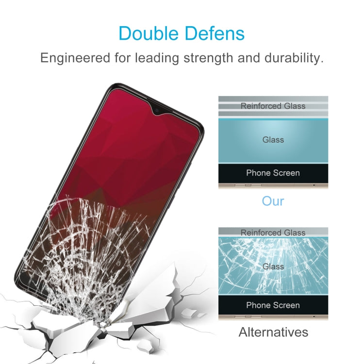 For Vodafone Smart V11 50 PCS 0.26mm 9H 2.5D Tempered Glass Film
