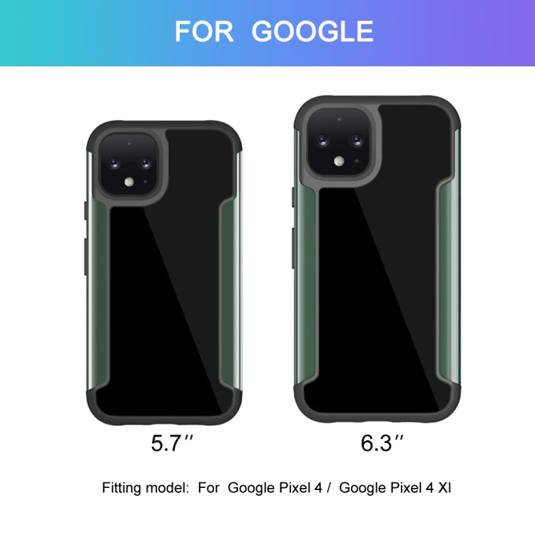 For Google Pixel 4 Iron Man Series Metal PC + TPU Protective Case