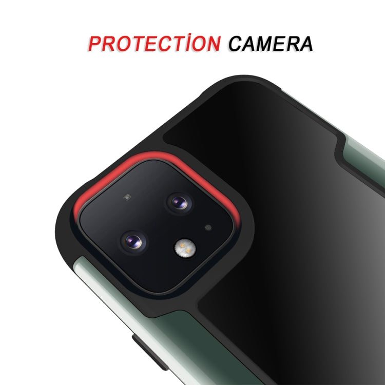 For Google Pixel 4 Iron Man Series Metal PC + TPU Protective Case