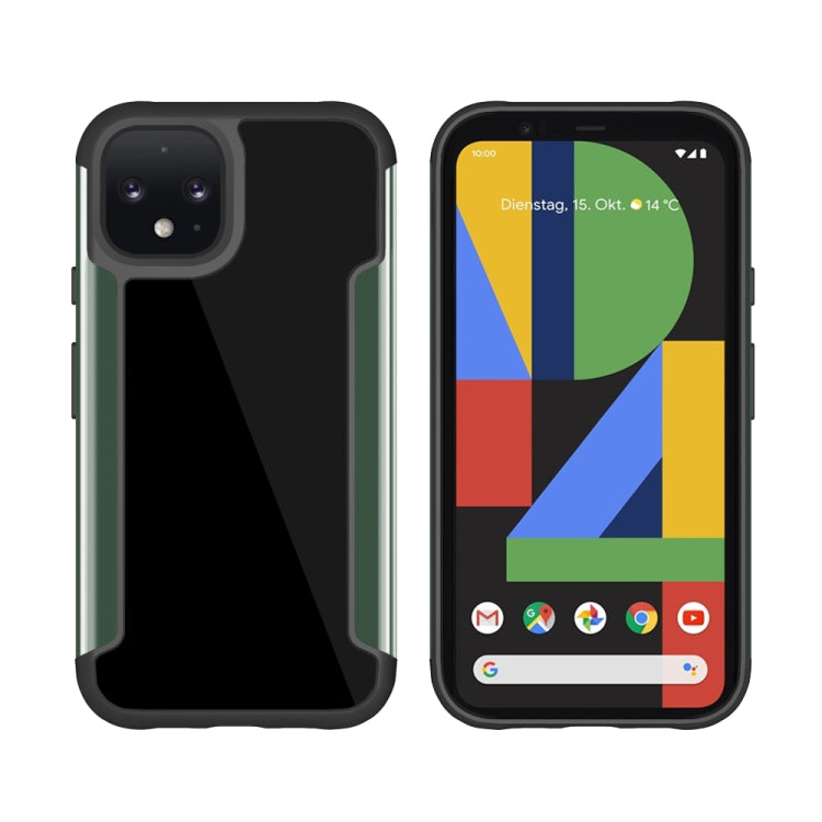 For Google Pixel 4 Iron Man Series Metal PC + TPU Protective Case