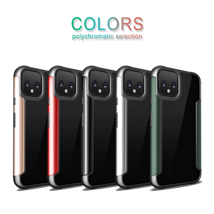 For Google Pixel 4 XL Iron Man Series Metal PC + TPU Protective Case