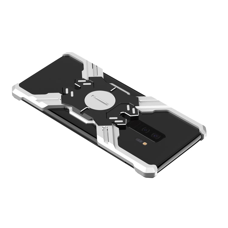 For Galaxy S9 / S9+ Hero Series Anti-fall Wear-resistant Metal Protective Case with Bracket