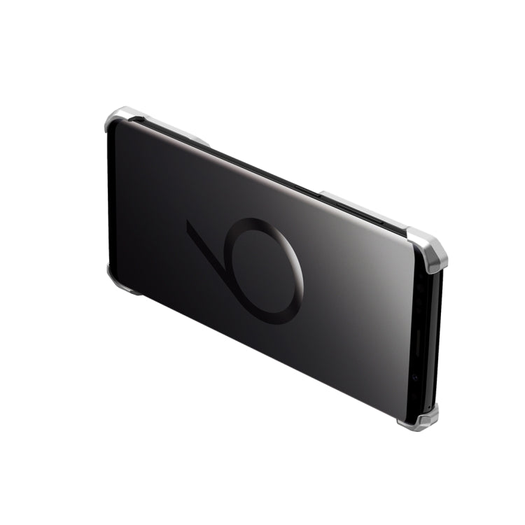 For Galaxy S9 / S9+ Hero Series Anti-fall Wear-resistant Metal Protective Case with Bracket