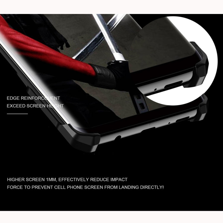 For Galaxy S9 / S9+ Hero Series Anti-fall Wear-resistant Metal Protective Case with Bracket