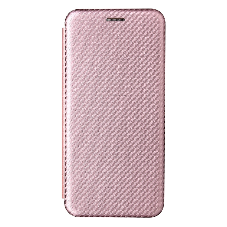 Carbon Fiber Texture Horizontal Flip TPU + PC + PU Leather Case with Card Slot For OPPO Reno6 Z