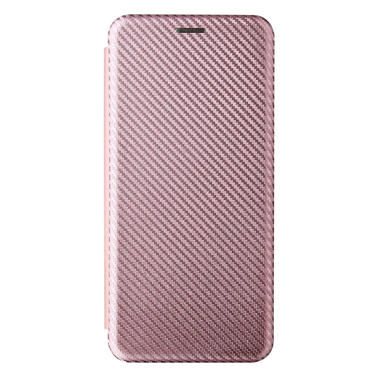 Carbon Fiber Texture Horizontal Flip TPU + PC + PU Leather Case with Card Slot For Motorola Edge 20 Lite