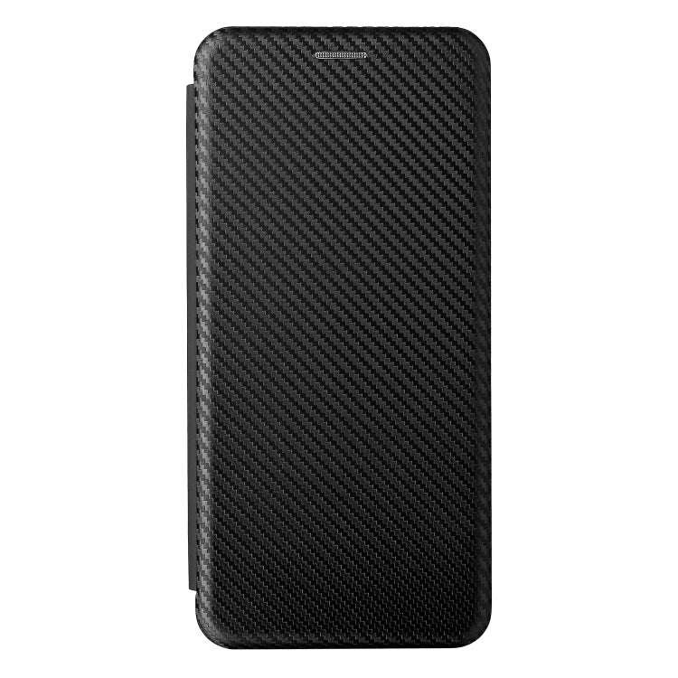 Carbon Fiber Texture Horizontal Flip TPU + PC + PU Leather Case with Card Slot For Motorola Edge 20 Lite